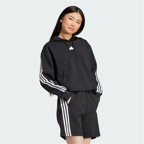 adidas Future Icons 3-Stripes Hoodie - Black | adidas GH