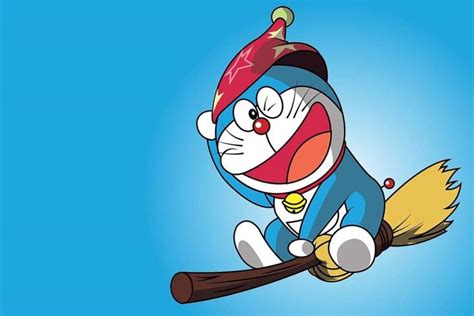 Doraemon Cartoon Waterproof Vinyl Sticker Poster || can2481-3 Fine Art ...