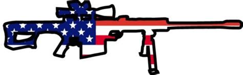 Buy 50 Caliber Vinyl Decal Sticker - Die Cut .50 Cal AMERICAN FLAG ...