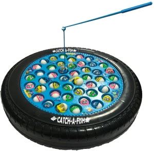 Braintastic Big Round Pond Fish Catching Game with Music 45 Fishes 4 ...