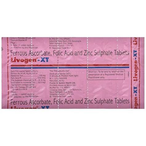 Livogen-XT - Strip of 10 Tablets – RADIANCE SHOP