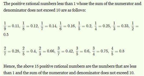How many positive rational numbers less than 1 are there such that the ...