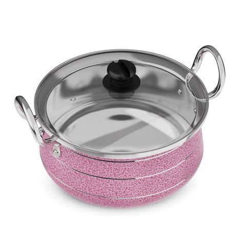 Mumma's LIFE- Aluminium Handi with Glass Lid | Biryani Pot | Induction ...