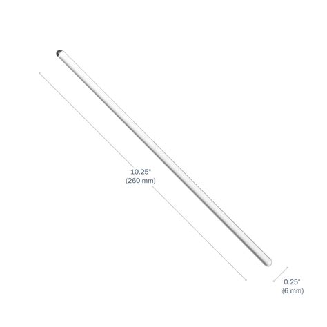 Glass Stirring Rod - 10" | Round-Ended Stir Rods | Apothecary Products