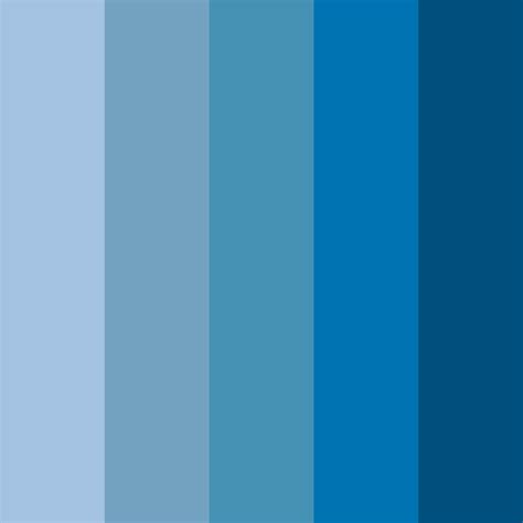Cool Blue Color Palette - ColorDrop