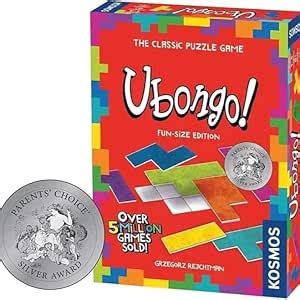 Buy Ubongo Travel Strategy Board Game – Portable Puzzle Challenge ...