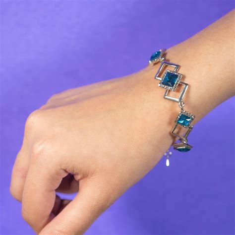 Tanzanite Geometric Bracelet | Salty – Salty Accessories
