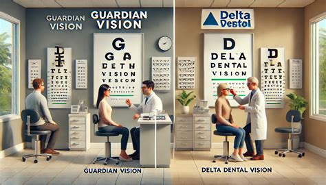 Guardian Vision vs Delta Dental Vision - benefits costs 2026