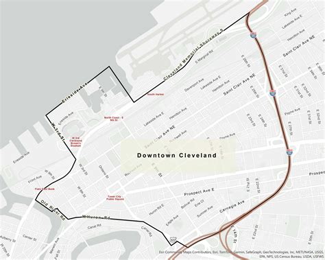Trash & Recycling Issues | City of Cleveland Ohio - map of downtown cleveland ohio