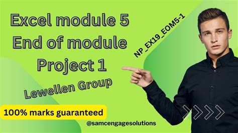 Image result for Excel Module 5 Sam End of Module Project 1