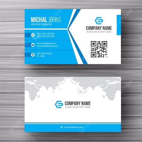 Creative Business Card Design Template Download on Pngtree