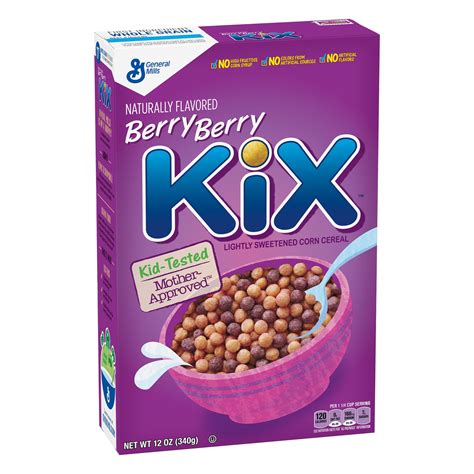 Berry Berry Kix Breakfast Cereal, 12 oz Box - Walmart.com