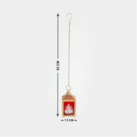 Buy Dhyana Ganesha and Lakshmi Hanging T-Light Holder from Home Centre ...