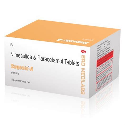 SUGESIC-A Tablets (Round) BRD Health Sciences