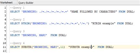 Formatting a Query 的图像结果