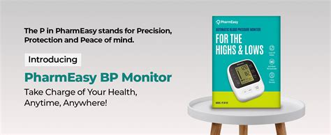 PharmEasy Digital BP Monitor | Portable Blood Pressure Machine for Home ...