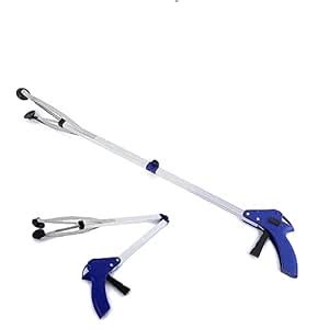 TONSYL Grabber Reacher Suction Cup Grip Tool- Long 32 Inch Foldable ...