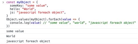 JavaScript Object Foreach 的图像结果