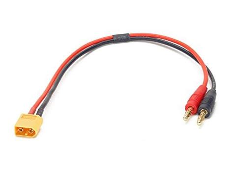 Charge Cable w/ Male XT60 4mm Banana plug 30cm – GonaKart India