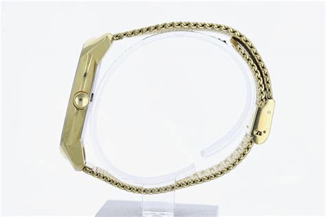 Movado Bold Gold Dial Quartz Gold-Tone Stainless Steel Men's Wristwatch