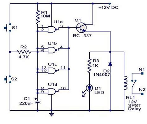 Image result for LED Clock Timer Circuit Diagram