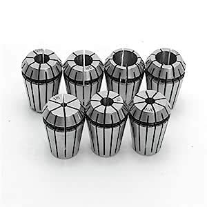 Generic 7pcs ER20 Chuck Collet 1/8 to 1/2 Inch Spring Collet Set For ...