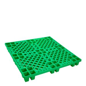 JUAL PALLET PLASTIK BARU GREEN LEAF 2605 UKURAN 120x120x14 CM