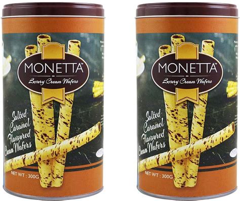 Monetta Wafer - Salted Caramel (Pack of 2) Waffles on a stick Price in ...