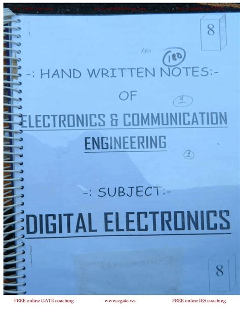 Electronics Lecture Notes 的图像结果
