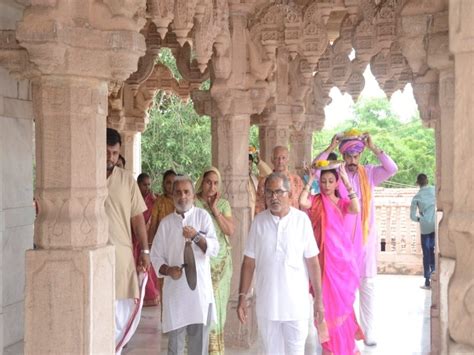 Navchandi Yajna was held on the occasion of Patotsav of Ruvapari Mataji ...