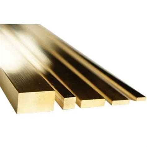 Brass Products - Brass Flat Strips Manufacturer from Mumbai