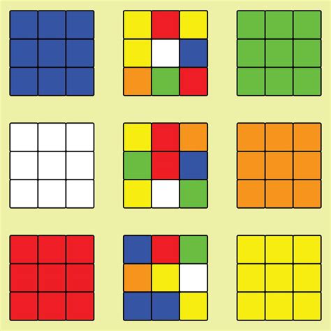 Rubik's Cube - combination puzzle invented in 1974 by Erno Rubik, Rubiks Cube vector ...