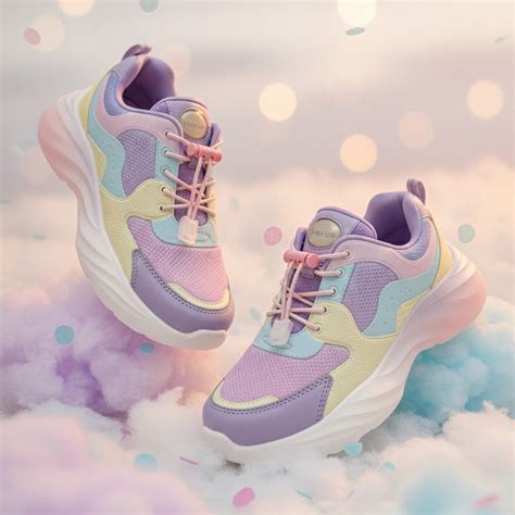Splash Kicks Girls Pink Ombre Snap-Lock Sneakers – Hopits