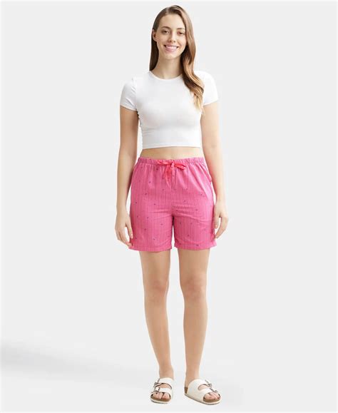 Buy Super Combed Cotton Yarn Dyed Woven Relaxed Fit Striped Shorts with ...