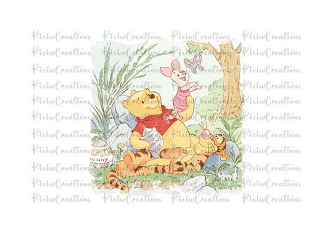 Retro Winnie The Pooh Png, Winnie The Pooh Png, Winnie The P | Inspire ...