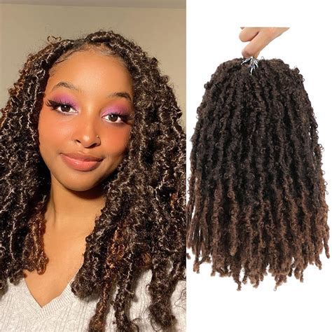 Butterfly Locs Crochet Hair Distressed Faux Locs | Ubuy India