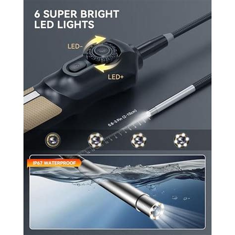 Camera Light | THINKCAR TES102 Endoscope Camera with 0.21 Inch HD ...