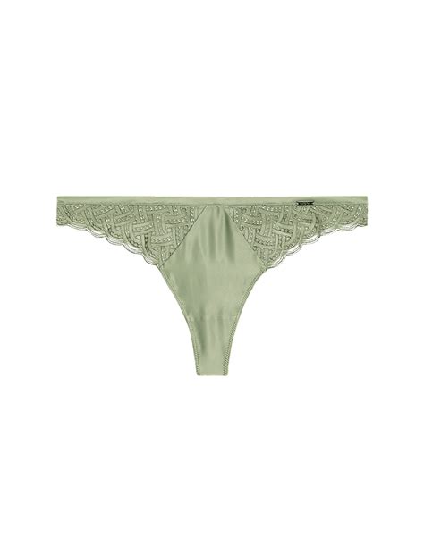 Buy Belize Embroidery Thong at Marks & Spencer