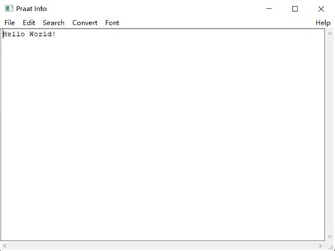 Praat CSV File 的图像结果