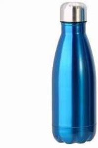 minlo Stainless Steel Double Wall Water Bottle Hot & Cold| BLUE | 500 ...