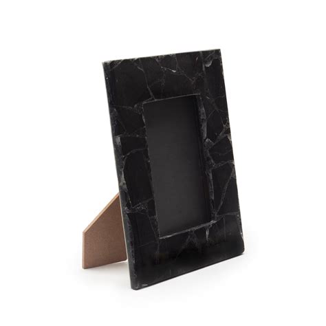 Stone Plus India Black Obsidian Natural Photo Frame – Opulent Homes