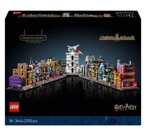 Buy LEGO Harry Potter Diagon Alley Wizarding Shops, Wizard Set for ...