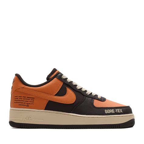 NIKE AIR FORCE 1 GTX VELVET BROWN/HOT CURRY-RATTAN 21HO-I（ナイキ エア フォース 1 ...