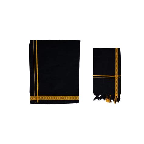 Giri - Cotton Veshti | Dhoti For Men | Veshti Mudi Towel Set