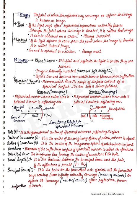 Physics Class 10 Light Notes 的图像结果