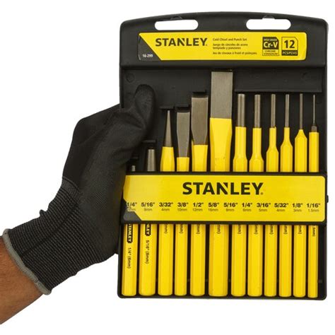 Stanley 16-299 12 PC PUNCH & CHISEL KIT – etoolstore.in