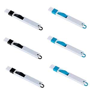 Window Blind Duster Brush, 2-in-1 Windowsill Sweeper, Household Groove ...