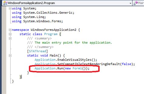 Image result for Startup Form in Visual Basic