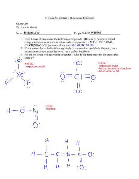 Lewis Dot Structure For Xef2o
