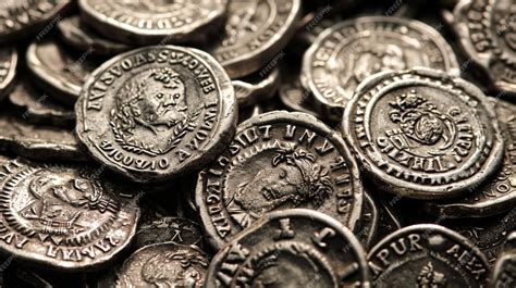 Premium Photo | 30 pieces of silver a payment to Judas Iscariot from ...